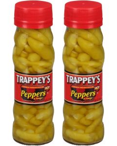 Trappey's Hot Peppers in Vinegar (4.5 oz, 2 Pack)