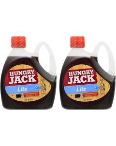 Hungry Jack Lite Pancake Syrup, 27.6 oz - Pack of 2