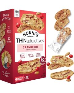 Nonni's Cranberry Almond Crisps