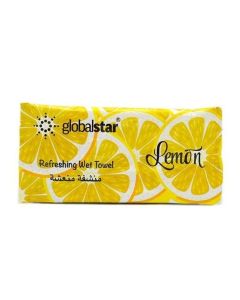 Globalstar Refreshing Wet Wipes Lemon, 42g