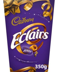 Cadbury Eclairs - Chewy Caramel Sweets with Chocolate Center, 350g