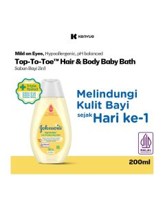 Top-To-Toe Hair And Body Baby Bath 200 ML 1 Pcs