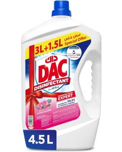 DAC Disinfectant - Rose, 4.5 Liters