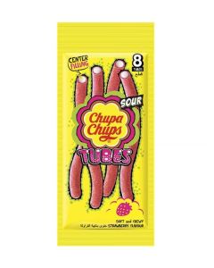 Extruded Jellies Strawberry Sour Tubes
