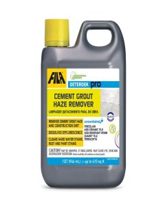 FILA Surface Care Solutions DETERDEK, Grout Haze Remover and Cleaner for Porcelain Tile, Hard Surface Floor, Ceramic Tile, Terracotta, Acid Resistant Stone, Eco-friendly, 1 QT