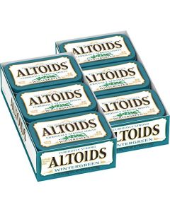 ALTOIDS Mint Candy Classic Wintergreen Breath Mints Bulk Box 176 oz 6 Count Pack of 2