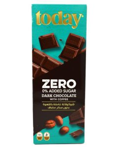 Today Zero Sugar Dark Chocolate with Coffee 60g