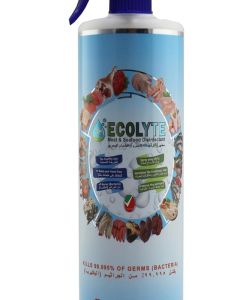 ECOLYTE+ Meat & Seafood Disinfectant, HOCL, Hypochlorous Acid Cleaner, Electrolyzed Water, 100% Natural, Odor Removal, Extend Freshness, Kills 99.99% of Bacteria & Viruses, Non-Toxic (500 ml)