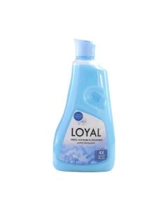 Loyal Fabric Softener and Freshener Laundry Detergent with Blue Petals fragrance, 1500 ml