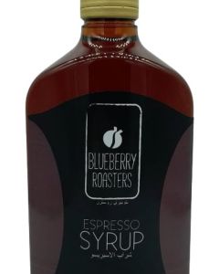 Blueberry Roasters Caramel Syrup 500 ml - Rich Espresso Syrup for Beverages and Desserts