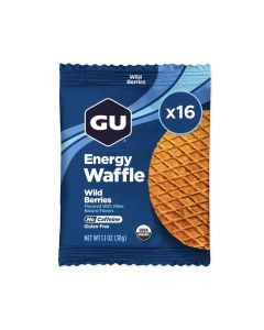 Stroopwafel Sports Nutrition Waffle, 16-Count (Gluten Free Wild Berry), 1.1 Ounce (Pack of 16)