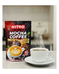 Nitro Canada Mocha Coffee – 10-in-1 Instant Coffee, No Sugar Added