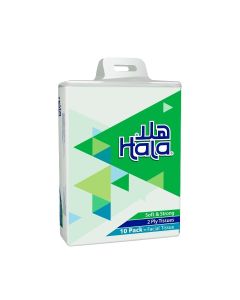 Hala Facial Tissue 2 Ply 160 sheets pack of 10