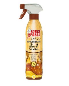 2 In 1 Leather And Wood Duster 430 ML