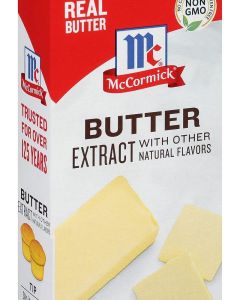 McCormick Butter Extract with Other Natural Flavors, 2 fl oz - Made with Real Butter