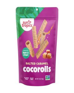 Sun Tropics - Gluten Free Coco Rolls Salted Caramel 4 Oz.
