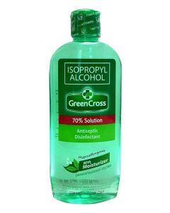 GreenCross 70% Isopropyl Alcohol Disinfectant with Moisturizer, 250ml