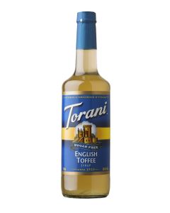 Torani English Toffee Syrup Sugar Free