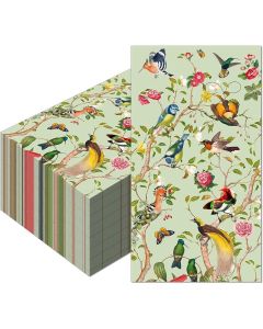 100-Pack Floral Guest Paper Napkins, Bathroom Napkins Guest Disposable Hand Towels Dinner Paper Napkins Decorative Towels for Wedding, Holiday, Anniversary, Birthday, Tea Party