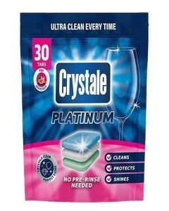 Crystale Platinum Dishwasher 30's Tablets