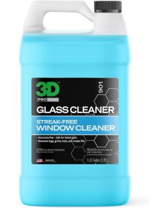 3D Glass Cleaner 1 Gallon - Streak-Free Window Cleaner
