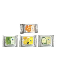 GINNI CLEA Refreshing Wet WipesOrangepack of 30 RoseLemonCucumber pack of 3 10 Wipes in each packTotal 60 counts
