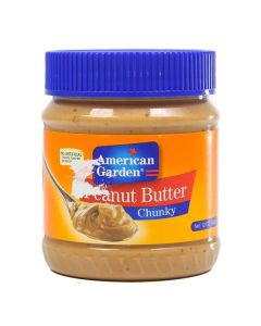 American Garden Peanut Butter Chunky- 340gms