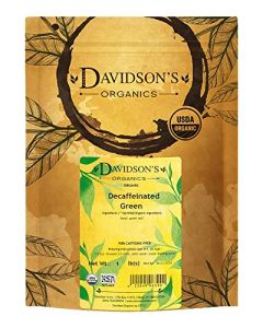 Davidsons Tea Bulk Decaf Green 16Ounce Bag