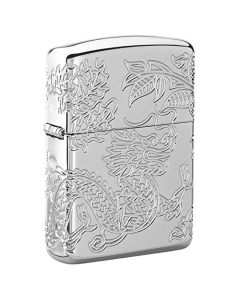 Zippo Armor Dragon and Phoenix Design Pocket Lighter