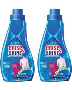 Ujala Crisp & Shine Fabric Softener 200ml x 2