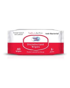 Anti-Bacterial Disinfectant Wet Wipes for Hand and Skin - 40 Wet Wipes