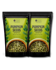 Bliss of Earth Pumpkin Seeds 1kg ( pack of 2) / Raw Natural Pumpkin Seeds Snack / High Protein Fiber Superfood, Gluten Free / Rich in Magnesium & Zinc / Healthy No Salt Snack for Weight Loss & Energy / Vegan & Keto Friendly Seeds