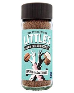 Littles Island Coconut Flavour Infused Instant Coffee - 50g (0.11lbs)