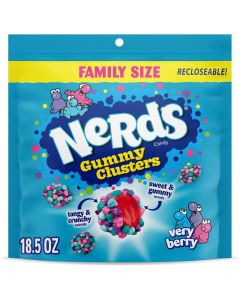 Nerds Gummy Clusters Candy - Very Berry 18.5 oz