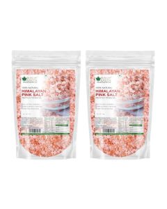 1KG Granular Pakistani Himalayan Pink Salt Non Iodized for weight loss & Healthy Cooking, Natural Substitute of White Salt pack of 2