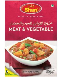 Shan Meat & Vegetable Recipe & Masala Mix 100g