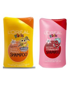Loreal Shampoo for Kids Tropical 250ml+Shampoo for Kids Strawberry 250ml