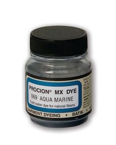 Jacquard Procion Mx Dye Undisputed King of Tie Dye Powder Aqua Marine 23oz Net Wt Cold Water Fiber Reactive Dye Made in USA