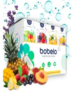Bobelo Self Carbonating Hydration Packets, Variety, 40 Pack, Sparkling Water & Soda Alternative, Sugar Free Electrolytes Powder Packets, Water Enhancer Drink Mix, Low Calorie, Keto Friendly
