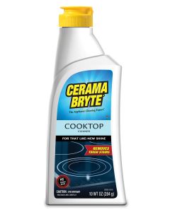 Cerama Bryte Removes Tough Stains Cooktop and Stove Top Cleaner for Glass Ceramic Surfaces 10 Ounces 1 Pack
