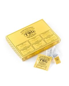 Around the Globe Selection / 6 Varieties / Exclusive Tea Blends / 30 Hand Sewn Cotton Teabags / Gift Set