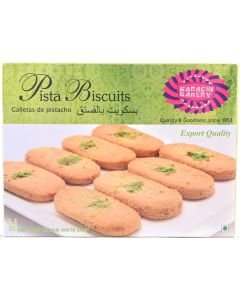 Karachi Bakery Pista Biscuits 400g - 100% Vegetarian