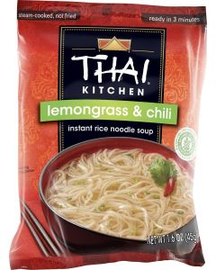 Thai Kitchen Gluten Free Lemongrass & Chili Instant Rice Noodle Soup, 1.6 oz