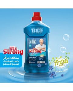 Mr. Strong 5X Multi-Purpose Cleaner 750ml – Concentrated Formula – 100% Grease & Dirt Removal – Aqua Fresh Scent – Multi-Surface – Kitchen Bathroom Floors – No Residue – 5X Stronger Than Standard Cleaners
