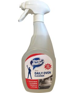 Oven Mate Daily Oven Cleaner – Powerful Everyday Spray for Ovens, Doors & Pans, Removes Grease, Fat & Food Residue Easily