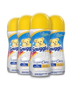 Snuggle SuperCare InWash Scent Booster Lilies and Linen Fade Protection and Color Run Protection 9 Ounce 4 Count