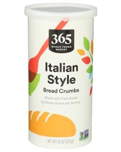 365 by Whole Foods Market Italian Style Bread Crumbs 15 Ounce