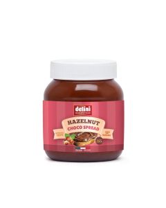 Delini Hazelnut Chocolate Spread – 350g/ Creamy & Rich Chocolate Spread / Perfect for Toast, Baking & Snacks / Nutty & Smooth / Family Favorite