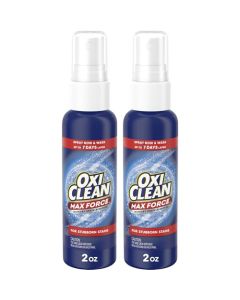 OxiClean Max Force Laundry Stain Remover Spray 2 fl oz 2PK