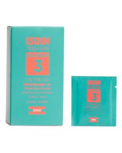 ISDIN Acniben On The Go Anti-Blemish Facial Wipes for Oily & Acne-Prone Skin, 30 Wipes